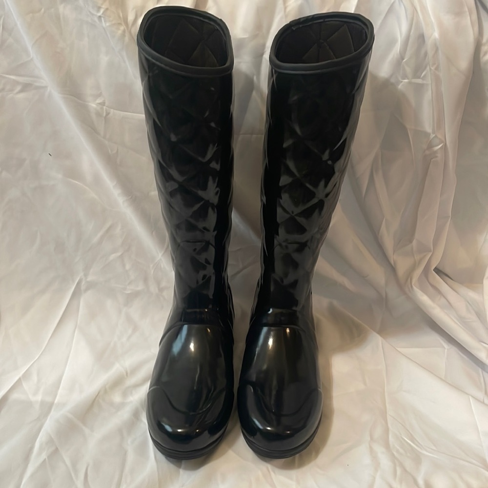 Hunter Quilted Tall Rain Boots